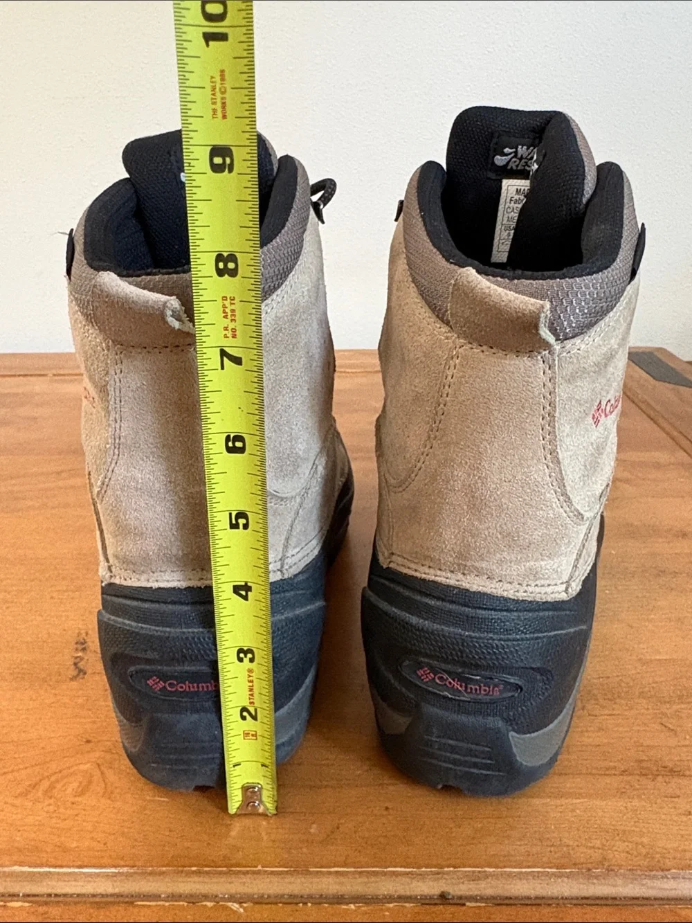 Columbia Cascadian Summit Brown and Black Insulated Winter Boots Size 9
